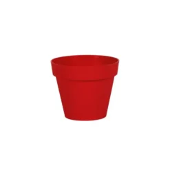 Pot Toscane Rouge rubis Ø.30 x H.26 cm