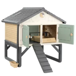 Poulailler modèle MIJ Magalli x Smoby pour 5 poules - 159 x 121 x 128 cm