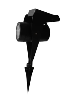 Power Spot 30 lm coloris noir en aluminium - 27 cm