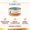Pâtée pour chat complète HFC au poulet et carotte Almo Nature - 70 g