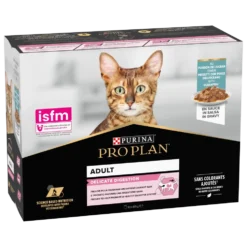 Pâtée pour chat delicate au poisson Pro plan 10 x 85 g