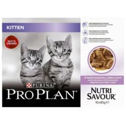 Pâtée pour chat junior à la dinde Pro plan 10 x 85 g