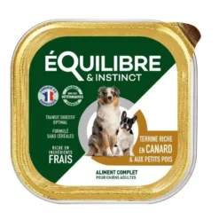 Pâtée pour chien au canard en barquette de 300 g