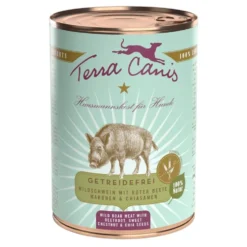 Pâtée pour chien au sanglier Terra Canis - 400 g