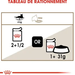 Pâtées pour chat senior émincés en sauce Royal Canin Ageing +12 - 12 x 85 g