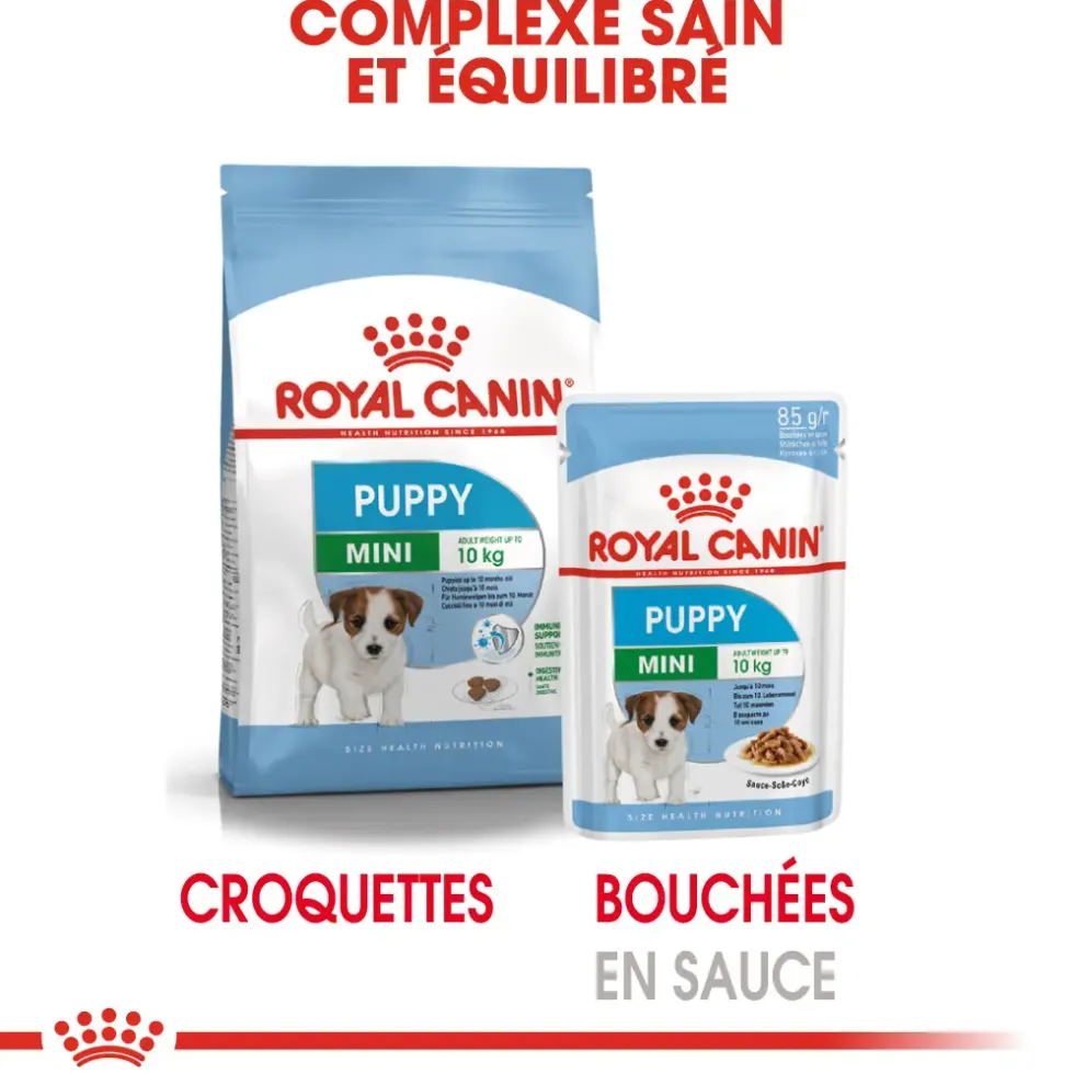 Pâtées pour chiot de petite taille Royal Canin Puppy Mini - 12 x 85 g