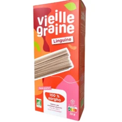Pâtes spéciales linguine 100% sorgho bio Vieille Graine