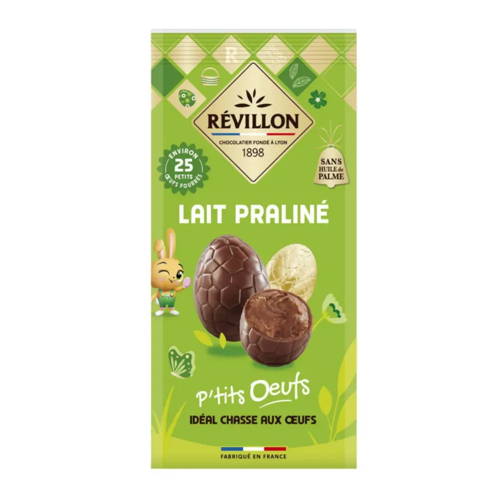 P’tits œufs lait praliné Révillon - 120 g