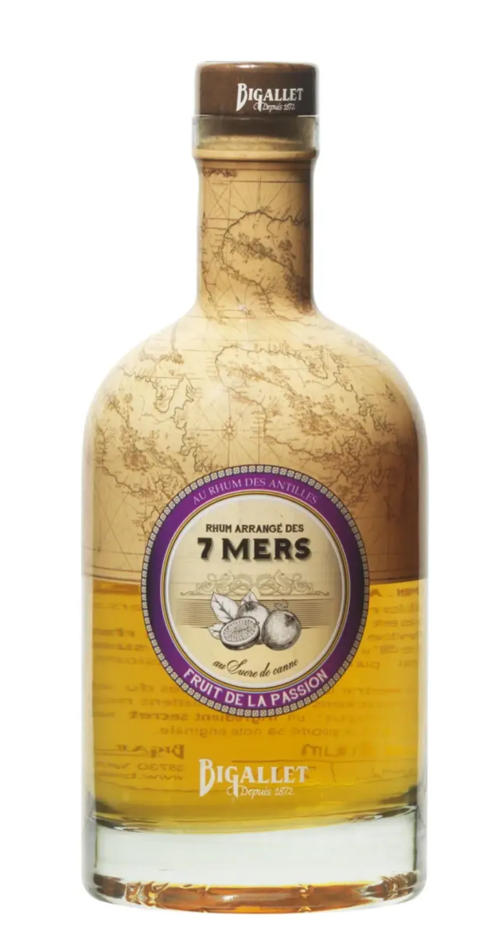Punch au rhum fruits de la passion Bigallet - 70 cl
