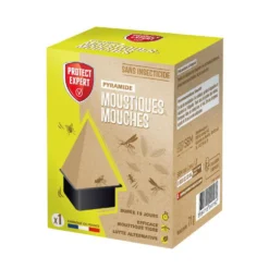 Pyramide répulsive moustiques et mouches Protect Expert - 1 piège