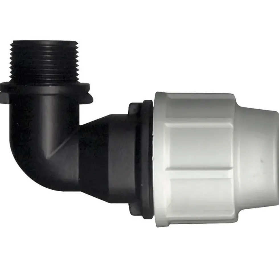 Raccord de compression avec coude taraude Plasson 20 x 27 x Ø 25 mm