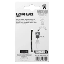 Raccord rapide femelle botanic® Ø 20 x 27 mm