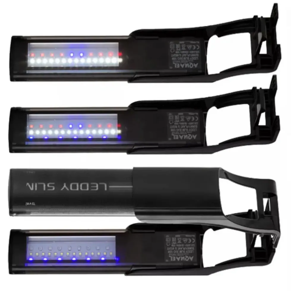Rampe LED Leddy Slim Duo Sunny & Plant 2.0 Day & Night | Noir 10 W - AQUAEL