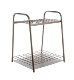 Range-outils marron en métal Devaux - 60 x 40 x 70 cm
