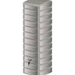 Récupérateur d’eau coloris grège Dune – 300 L