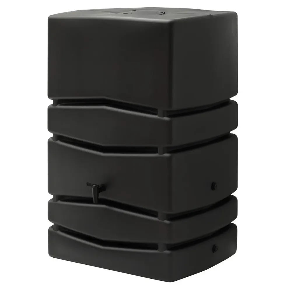 Récupérateur à eau mural coloris anthracite - 450 L