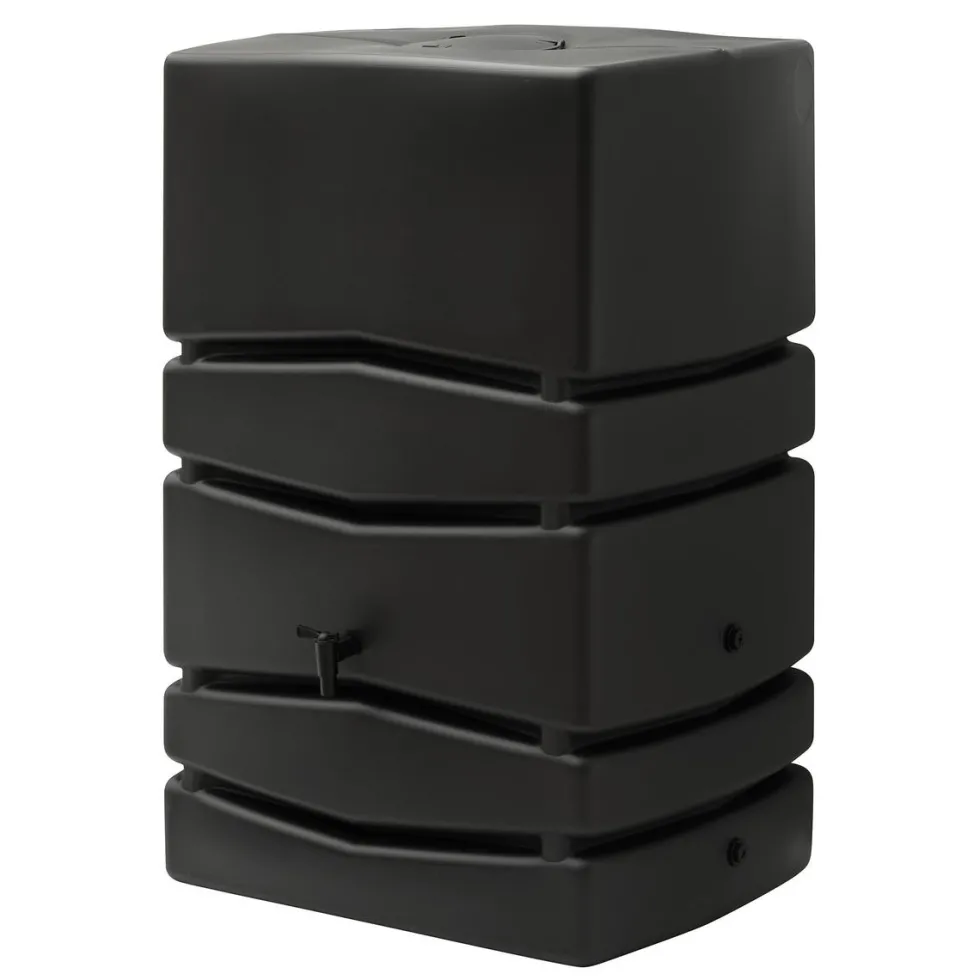 Récupérateur à eau mural coloris anthracite - 450 L