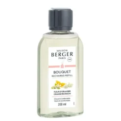 Recharge bouquet parfumé coloris transparent senteur éclat de rhubarbe Lampe Berger - 200 ml