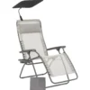 Relax Zen édition seigle II Lafuma Batyline® coloris beige en polyester - 68 x 88 x 115 cm