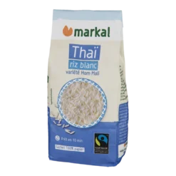Riz thaï blanc bio Markal - 500 g