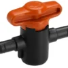 Robinet d'arrêt 4, 6 mm Micro-Drip-System coloris multicolore Gardena - 13 mm / 20 m