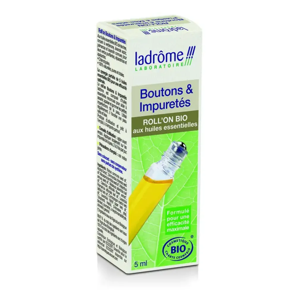 Roll'on bio boutons et impuretés Ladrôme - 5 ml