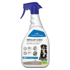 RŽpulsif d'intŽrieur et d'extŽrieur pour chien menthe eucalyptus Francodex Ð 750 ml
