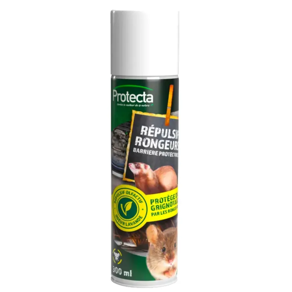 Répulsif rongeurs en aérosol Protecta - 300 ml