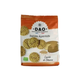 Sablés bio au comté et au sésame Dao - 100 g