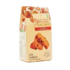 Sablés bio caramel au beurre salé Biscuiterie de Provence - 120 g