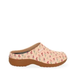 Sabot Mona coloris orange pêche en caoutchouc synthétique EVA Blackfox - pointure 40
