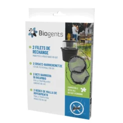 Sac de capture x 2 avec filet de sécurité Biogent - lot de 2