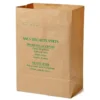 Sac en papier kraft marron de 120 L - Les 10 pièces
