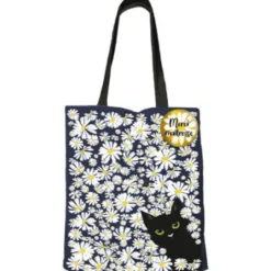 Sac Tote bag Merci maitresse coloris multilcolore Cartes d'Art - 42 x 34 cm
