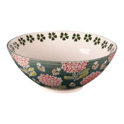 Saladier Cottage coloris multicolore en grès - Ø 23 cm