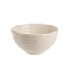 Saladier Vague coloris blanc en faïence - Ø 18 cm