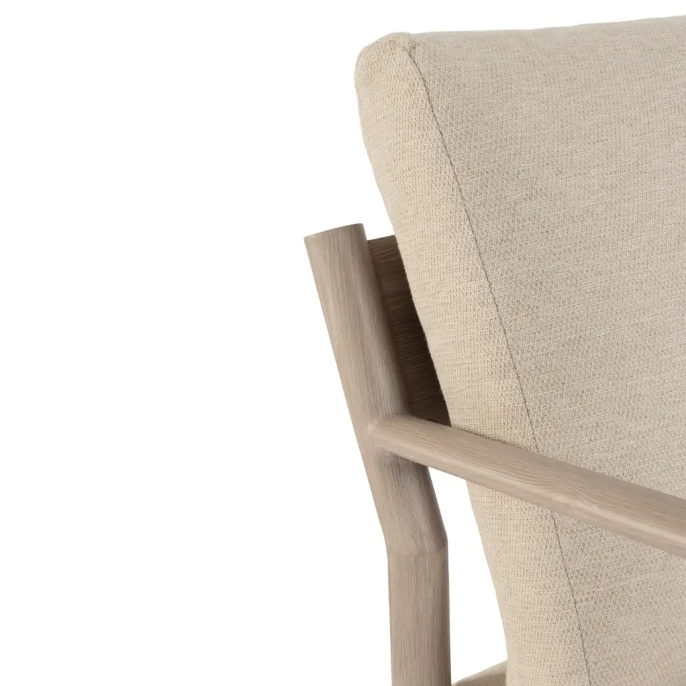 Salon bas naturel en aluminium Bizzotto Sirius