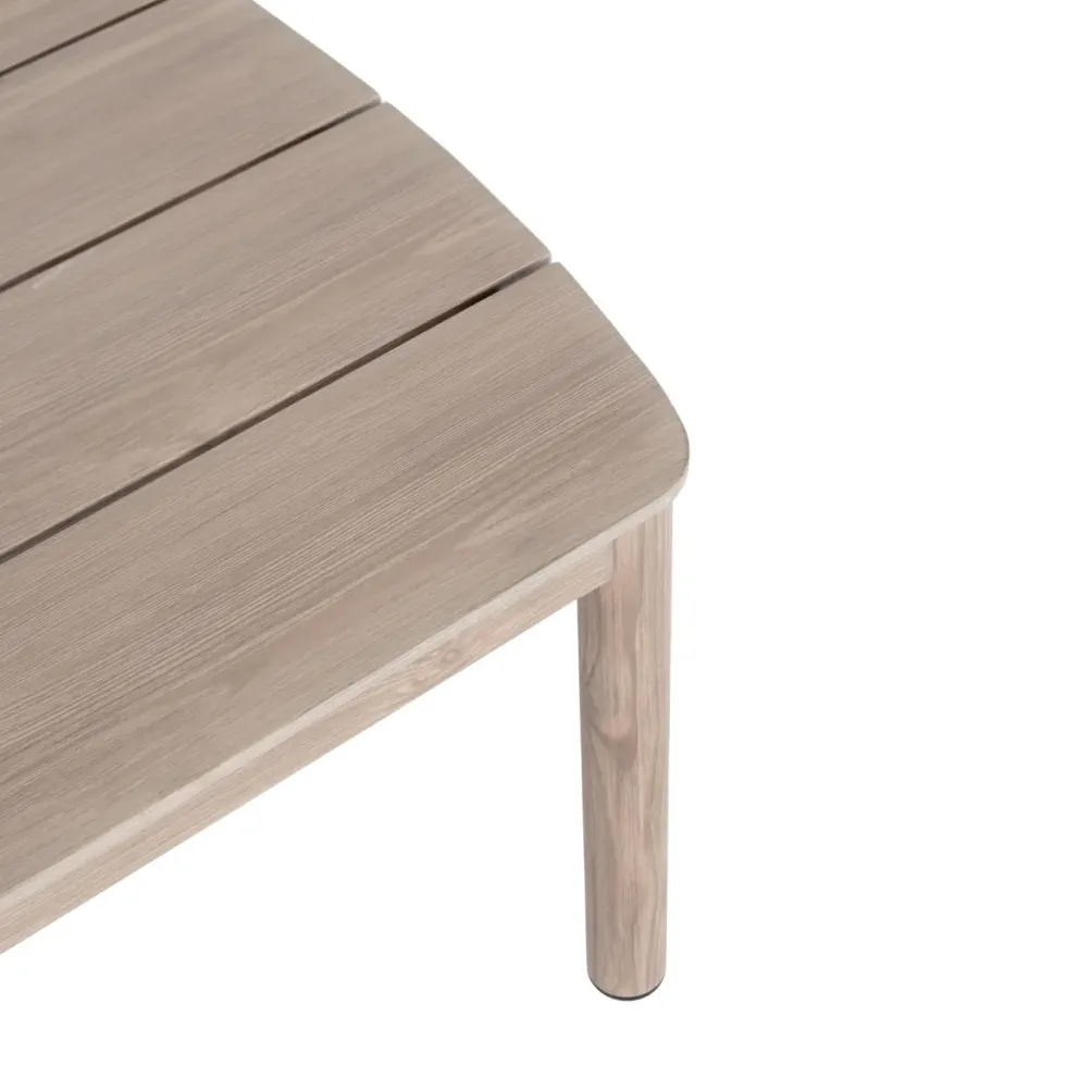 Salon bas naturel en aluminium Bizzotto Sirius