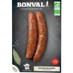 Saucisses fumées x 2/ 200 g
