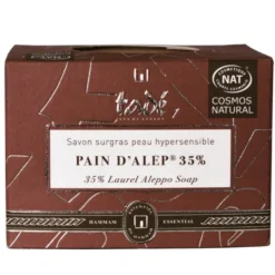 Savon bio pour peau hypersensible Tadé Pain d’Alep 35% - 200 g