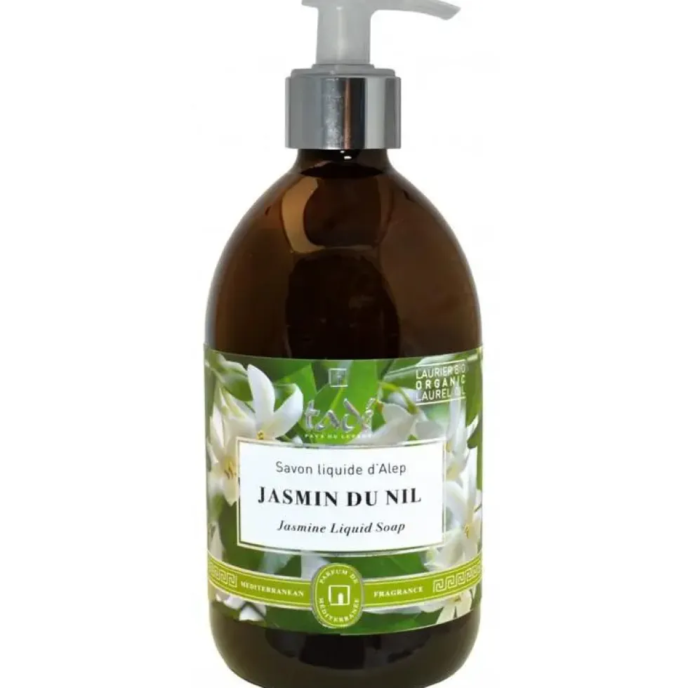 Savon liquide bio en flacon pompe Tadé Jasmin du Nil - 500 ml