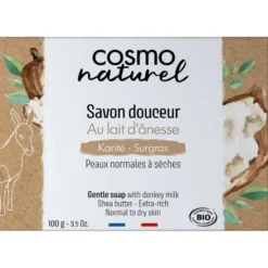 Savon Ânesse Karité sans parfum bio Étui 100 g beige