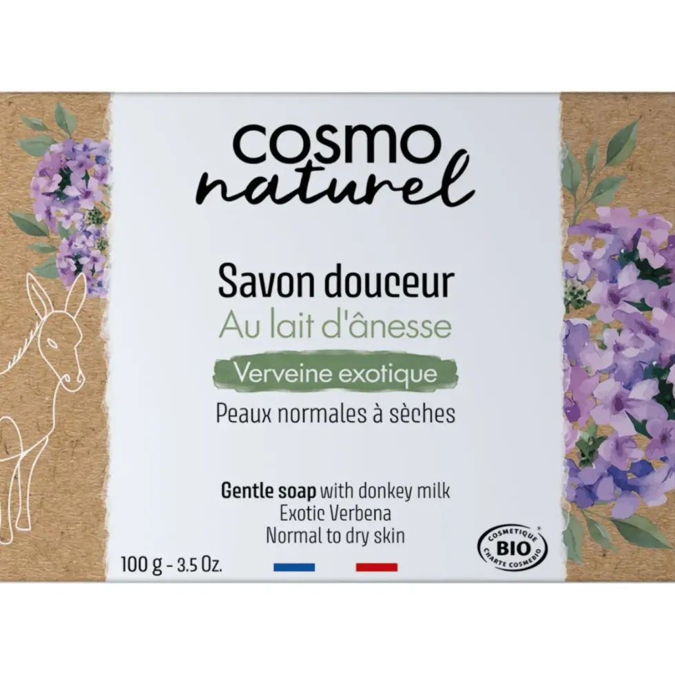Savon Ânesse Verveine bio Étui 100 g vert