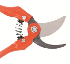 Sécateur de jardinier gaucher coloris orange 25 mm Bahco - 14,5 x 3 x 23 cm