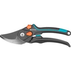 Sécateur PremiumCut Pro Flex lames franches coloris gris Gardena - ajustable S/XL