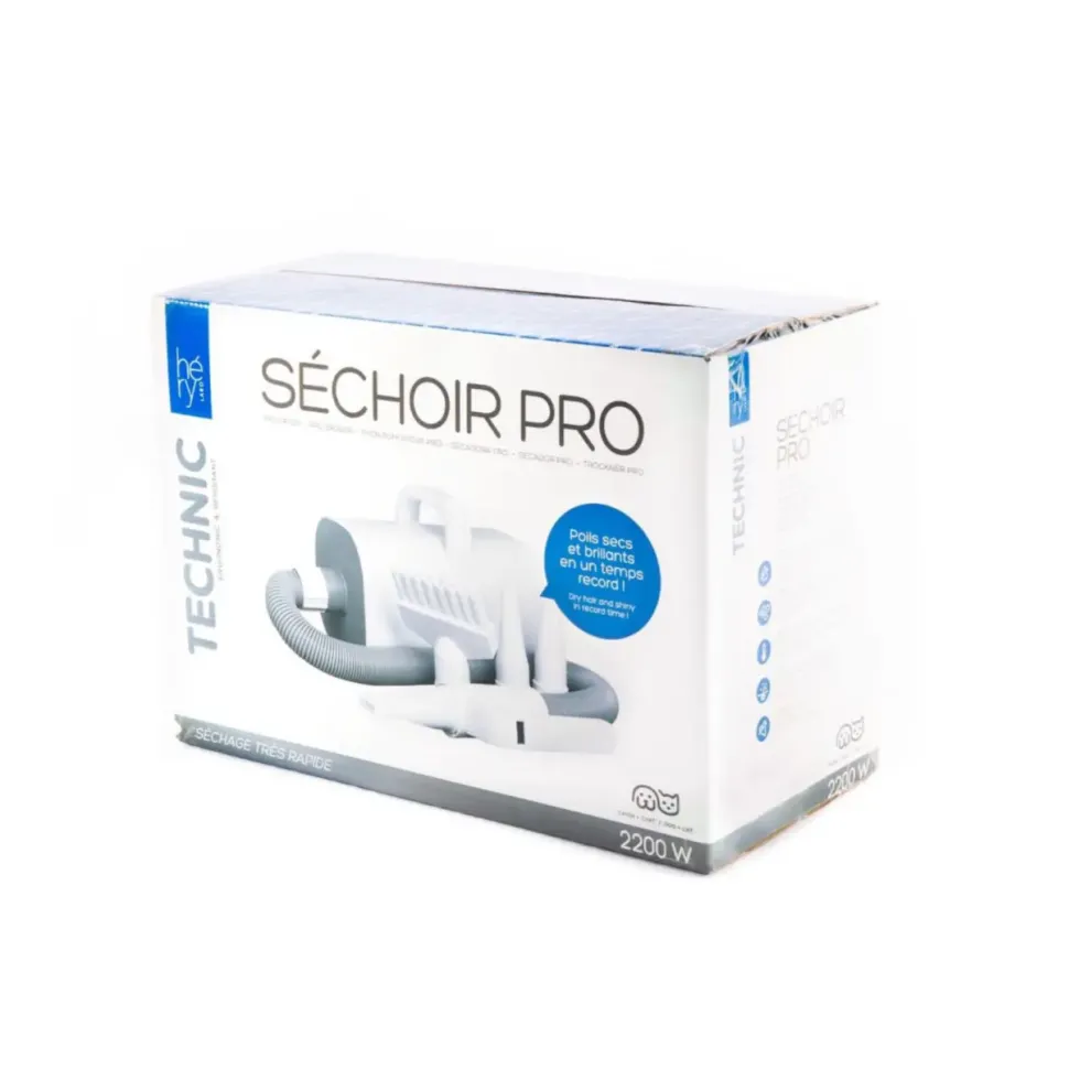 Séchoir pro pour chien coloris blanc Héry