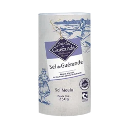 Sel de Guérande fin moulu Paludier - 250 g