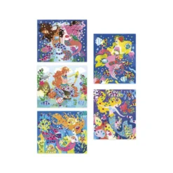 Sequins à coller Janod Sirène - dès 6 ans