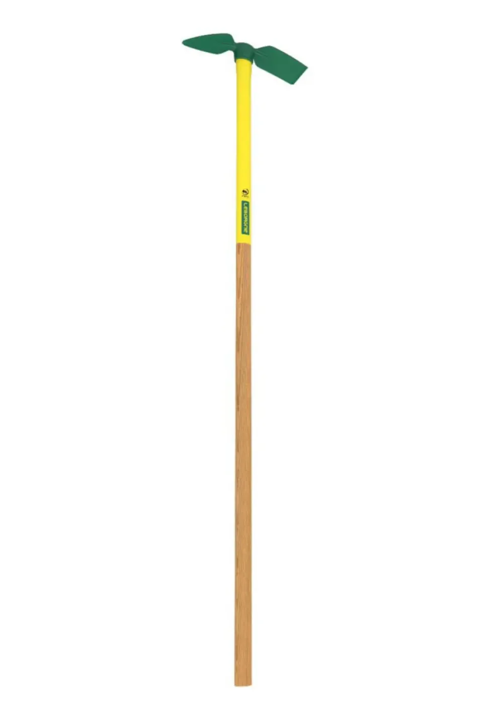 Serfouette forgée panne et langue verte/jaune Leborgne - 30 cm