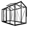 Serre de jardin Piccolo 04 Blackline coloris noir laqué ACD - 159 x 298 cm